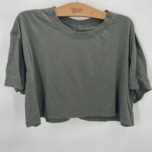 lululemon Olive Green all yours crop